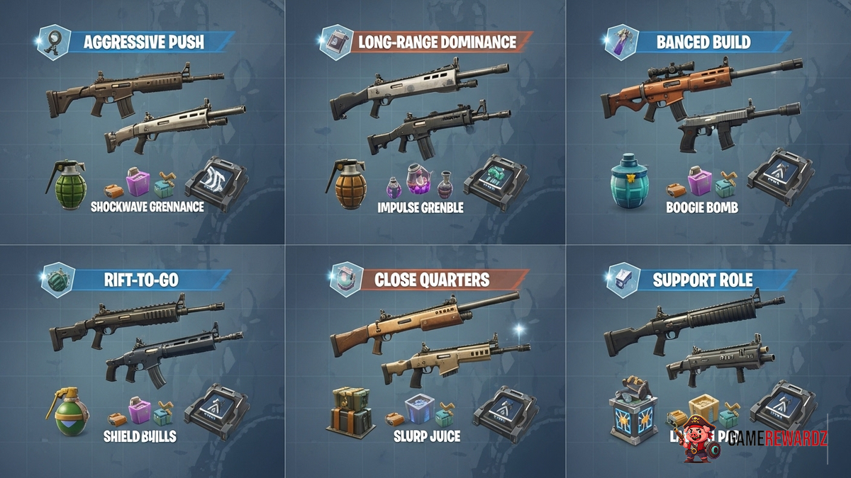 Best Fortnite Loadouts for Ranked Matches